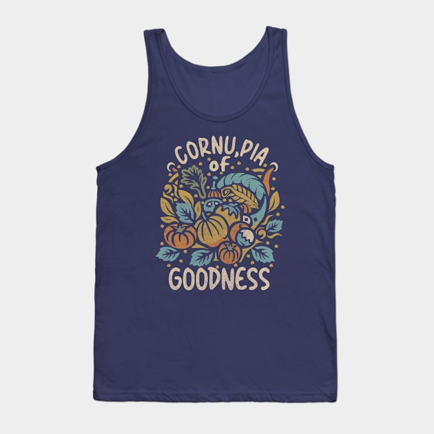 Cornu-copia of Goodness Tank Top by Tees For UR DAY